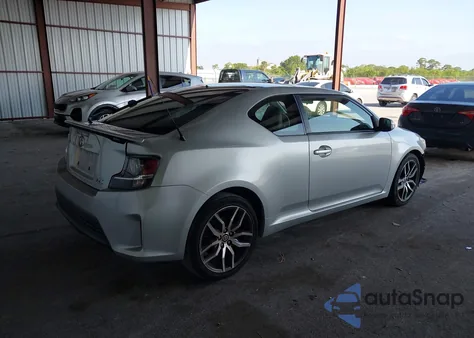 2014 Scion Tc Monogram из США, поврежденный, VIN JTKJF5C70E3086000